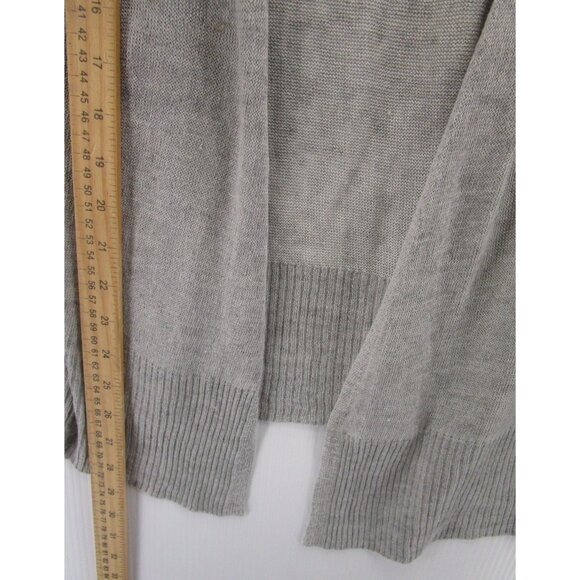 Eileen Fisher Sweater Medium Linen Open Cardigan Lagenlook Knit * - Picture 5 of 11